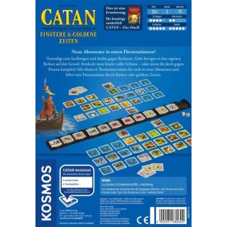 Catan - Das Duell - Erweiterung: Finstere & Goldene Zeiten (DE)