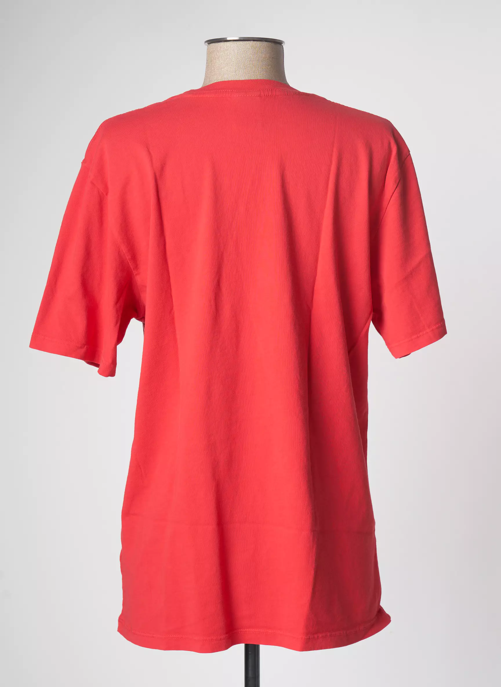 Obey Tshirts Femme couleur rouge