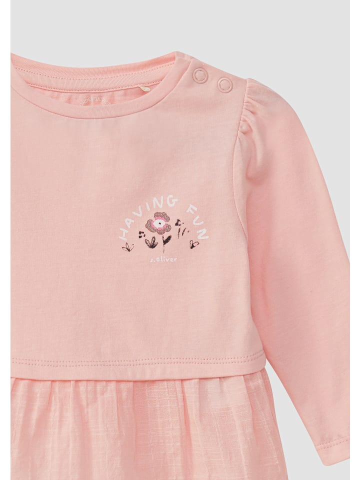 s.Oliver T-Shirt langarm in Pink günstig kaufen