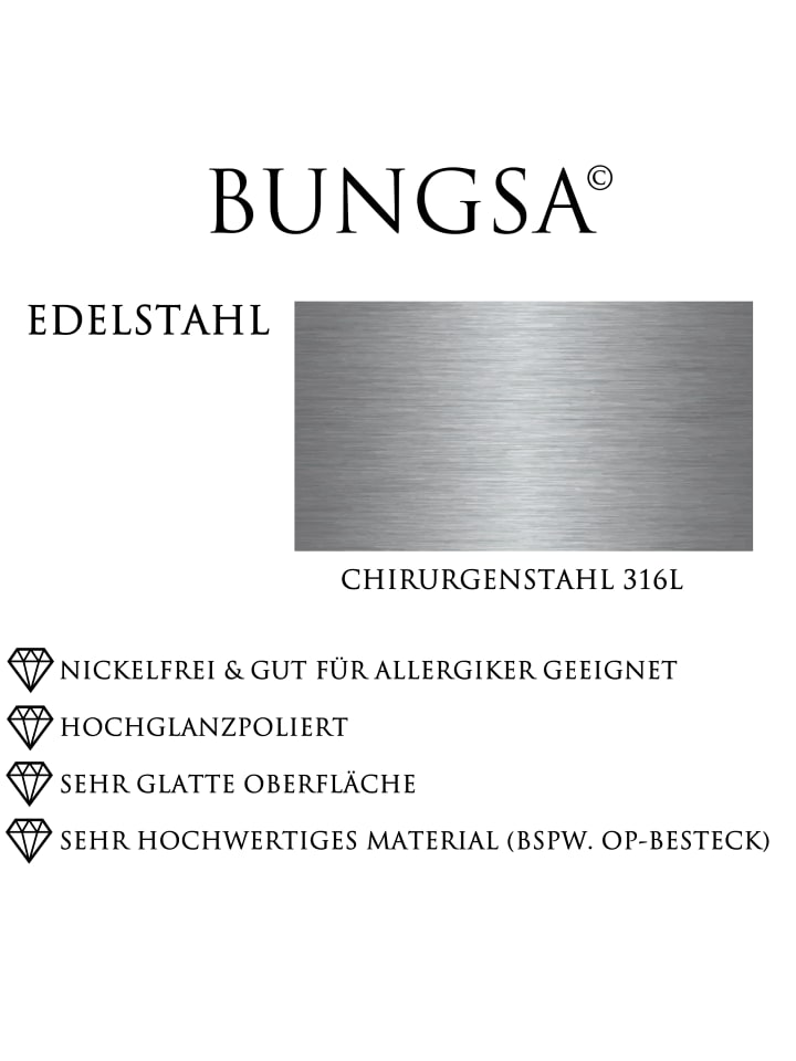 Bungsa Ohrstecker in Silber günstig kaufen onesize