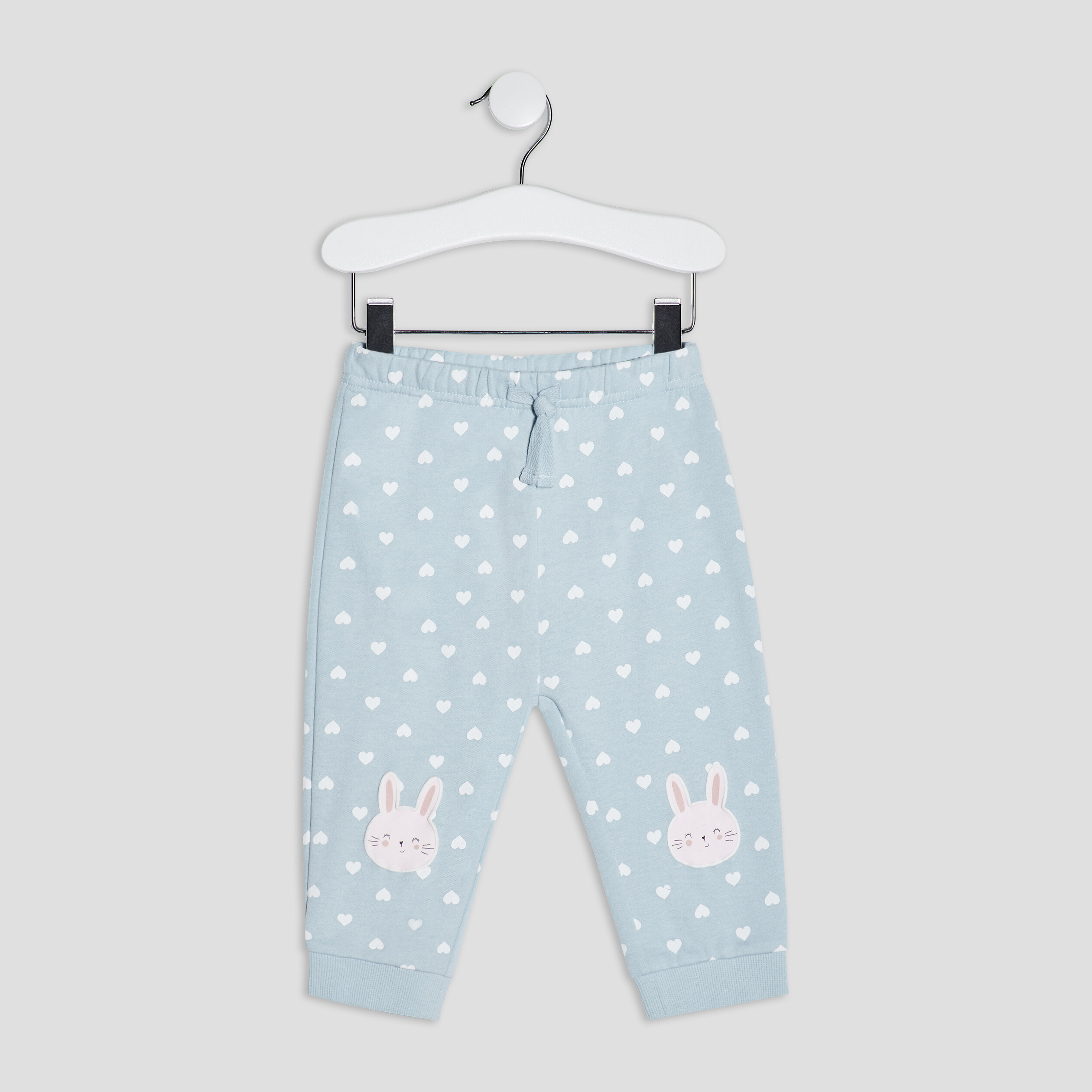 Pantalon droit vert clair bébé fille | La Halle