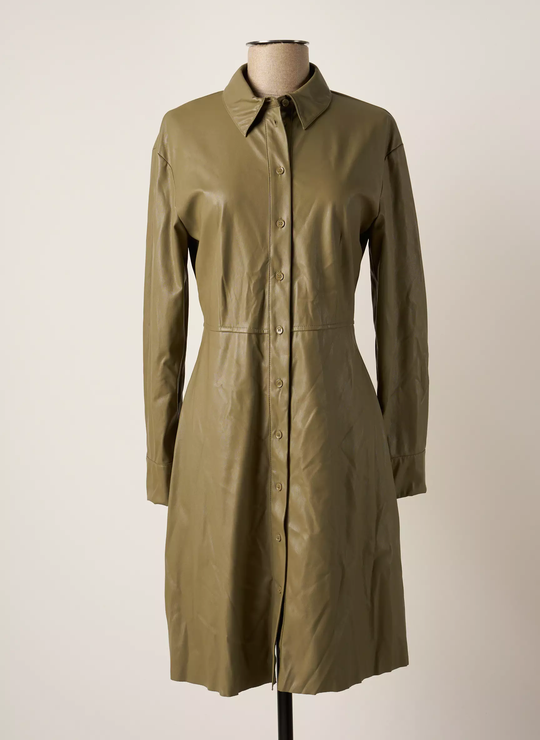 Max   Co Robes Courtes Femme couleur vert