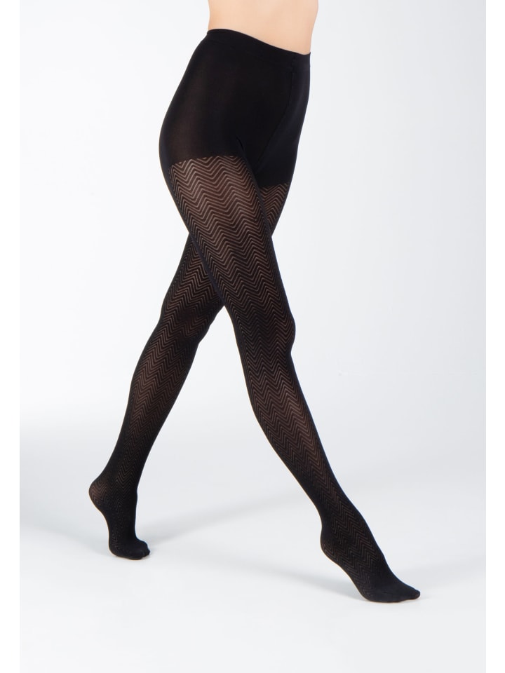 S. Oliver Strumpfhose 1er Pack originals 80 Denier in Schwarz günstig kaufen
