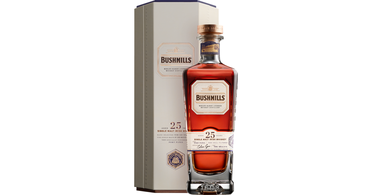 Bushmills 25 Years Irish Malt Whiskey
