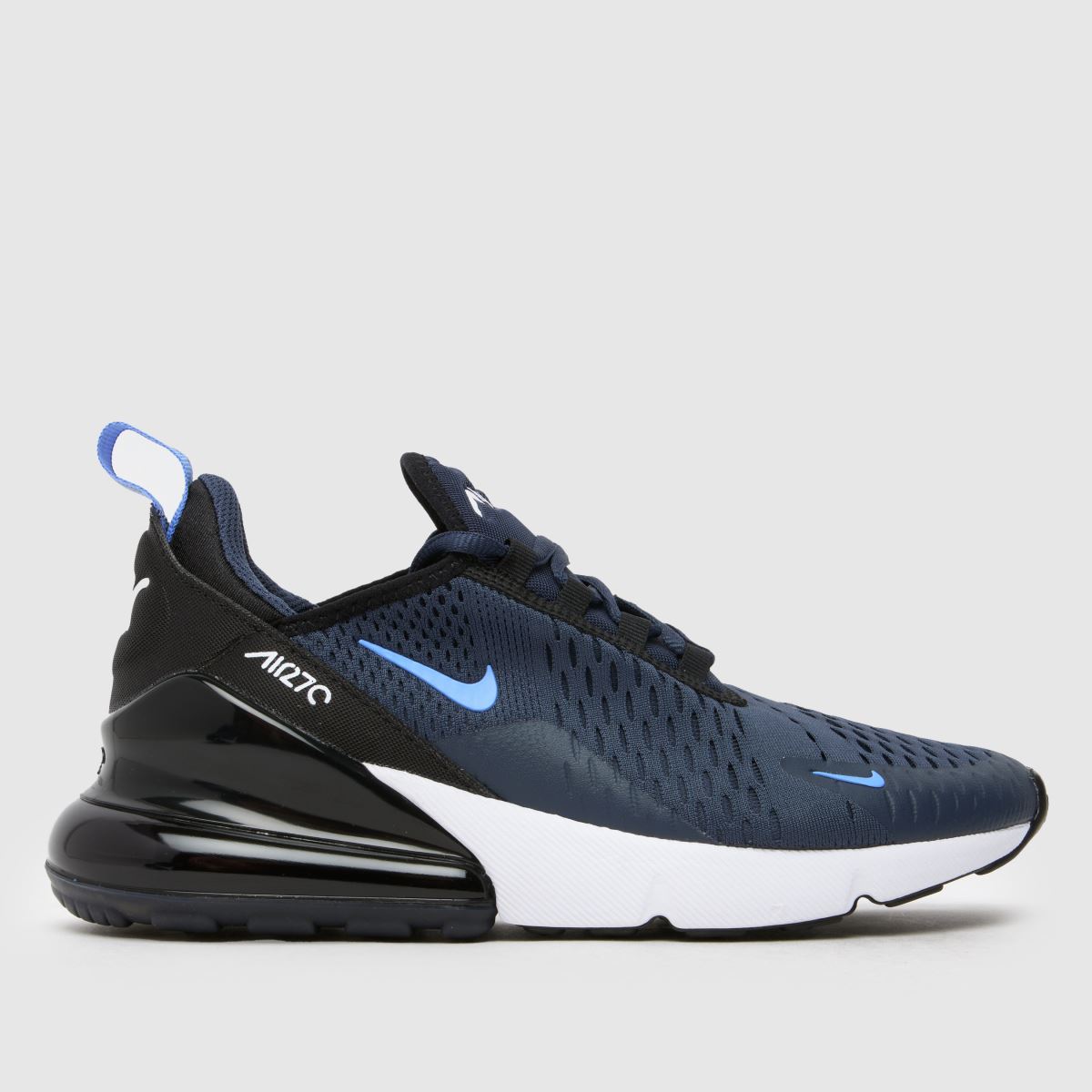 Nike marinblå Air Max 270 Pojkar Ungdomsskor
