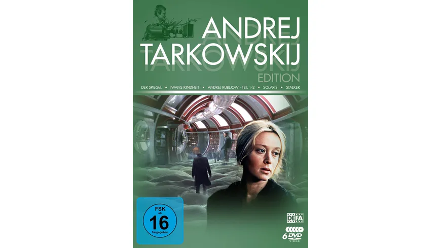Andrej Tarkowskij Edition: Solaris, Stalker, Andrej Rubljow 1-2, Der Spiegel, Iwans Kindheit (DEFA Filmjuwelen)  [6 DVDs]