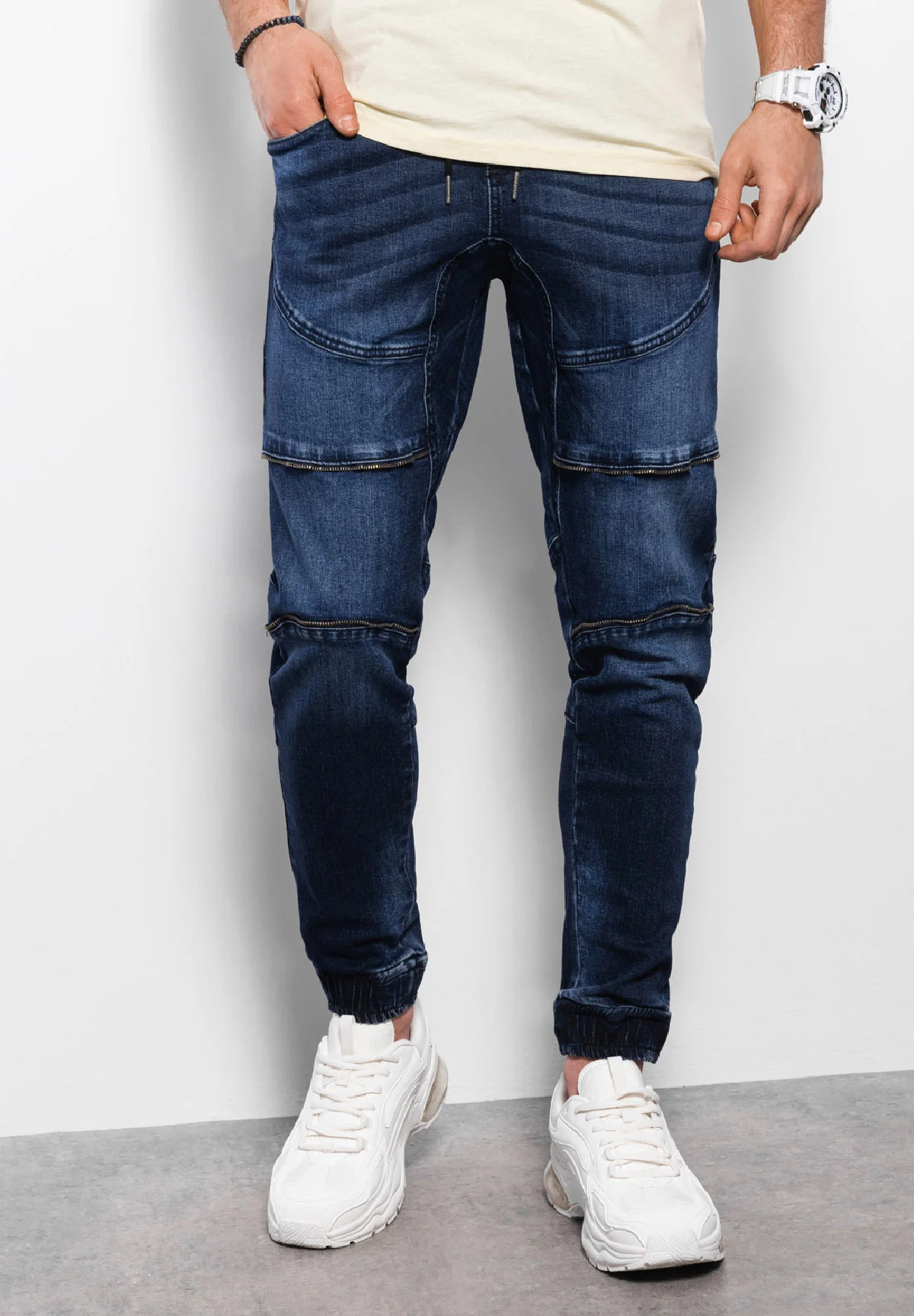 Ombre CON DECORACIÓN - Vaqueros slim fit