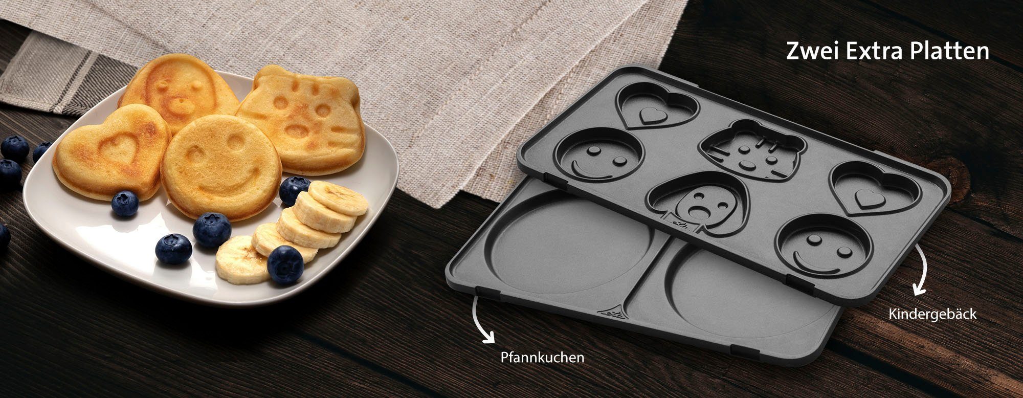 eta Sandwichmaker 6in 1 SORENTO Plus ETA515190000, 900 W