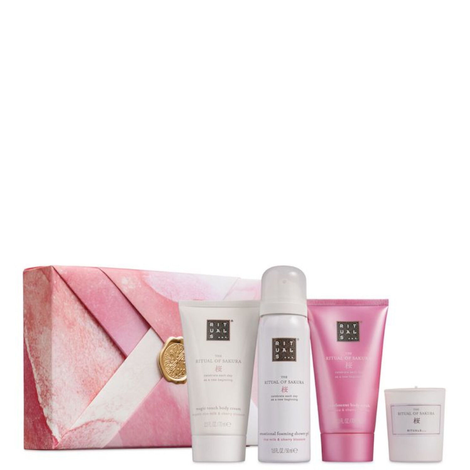 Rituals The Ritual of Sakura Coffret S - Crème Corps 70 ml + 3 Produits
