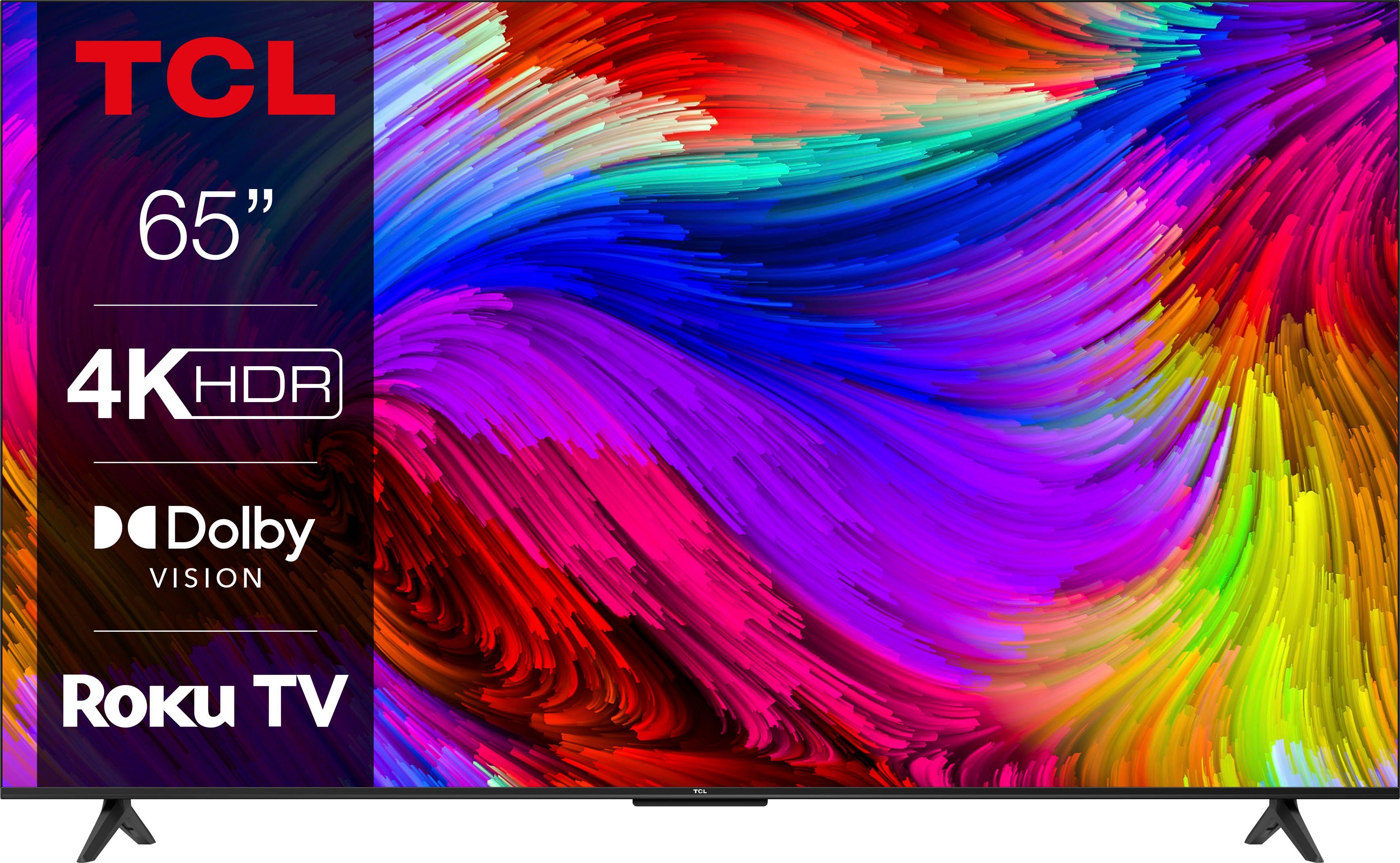 TCL 65RP630X1 LED-Fernseher (164 cm/65 Zoll, 4K Ultra HD, Smart-TV, Roku TV, HDR, HDR10, Dolby Vision, Game Master, HDMI 2.1)