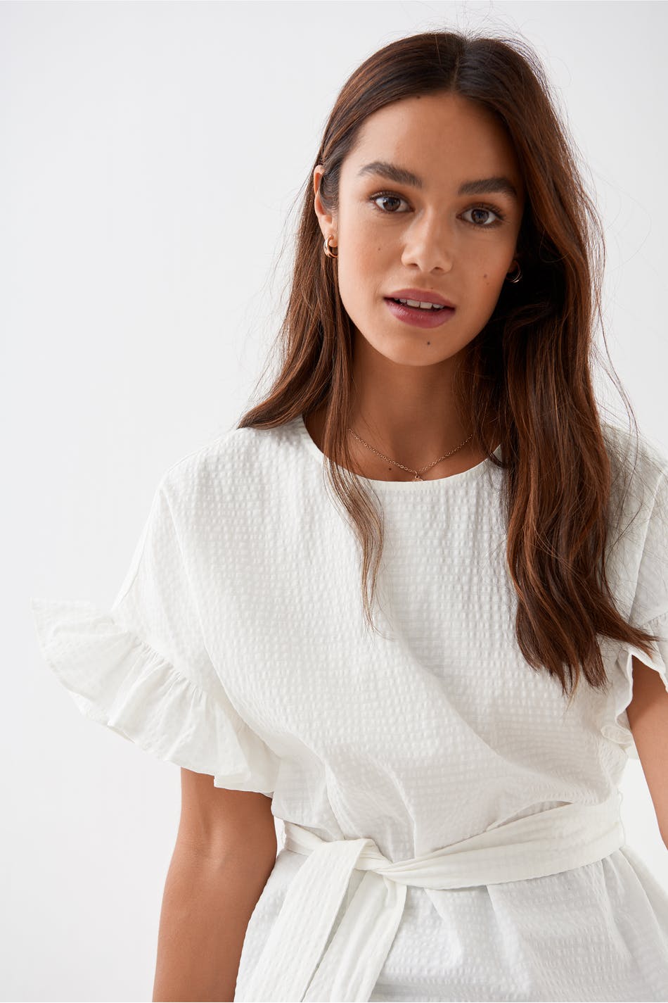 Marika frill top