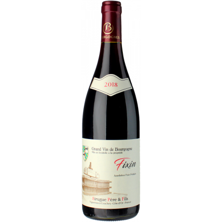 FIXIN 2018 - DOMAINE SIRUGUE