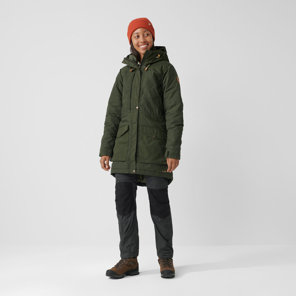 SINGI WOOL PADDED PARKA W Damen - Wintermantel
