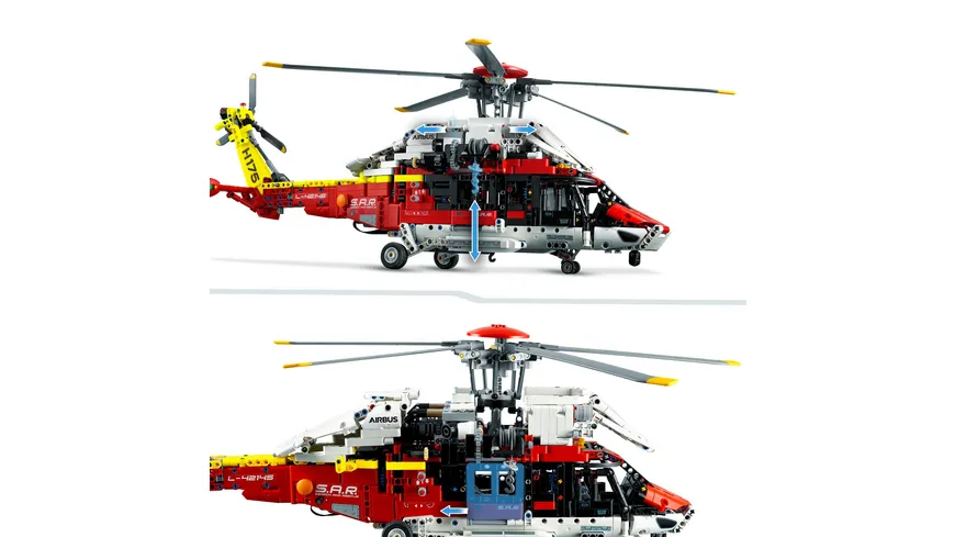 LEGO Technic 42145 Airbus H175 Rettungshubschrauber Modellbausatz