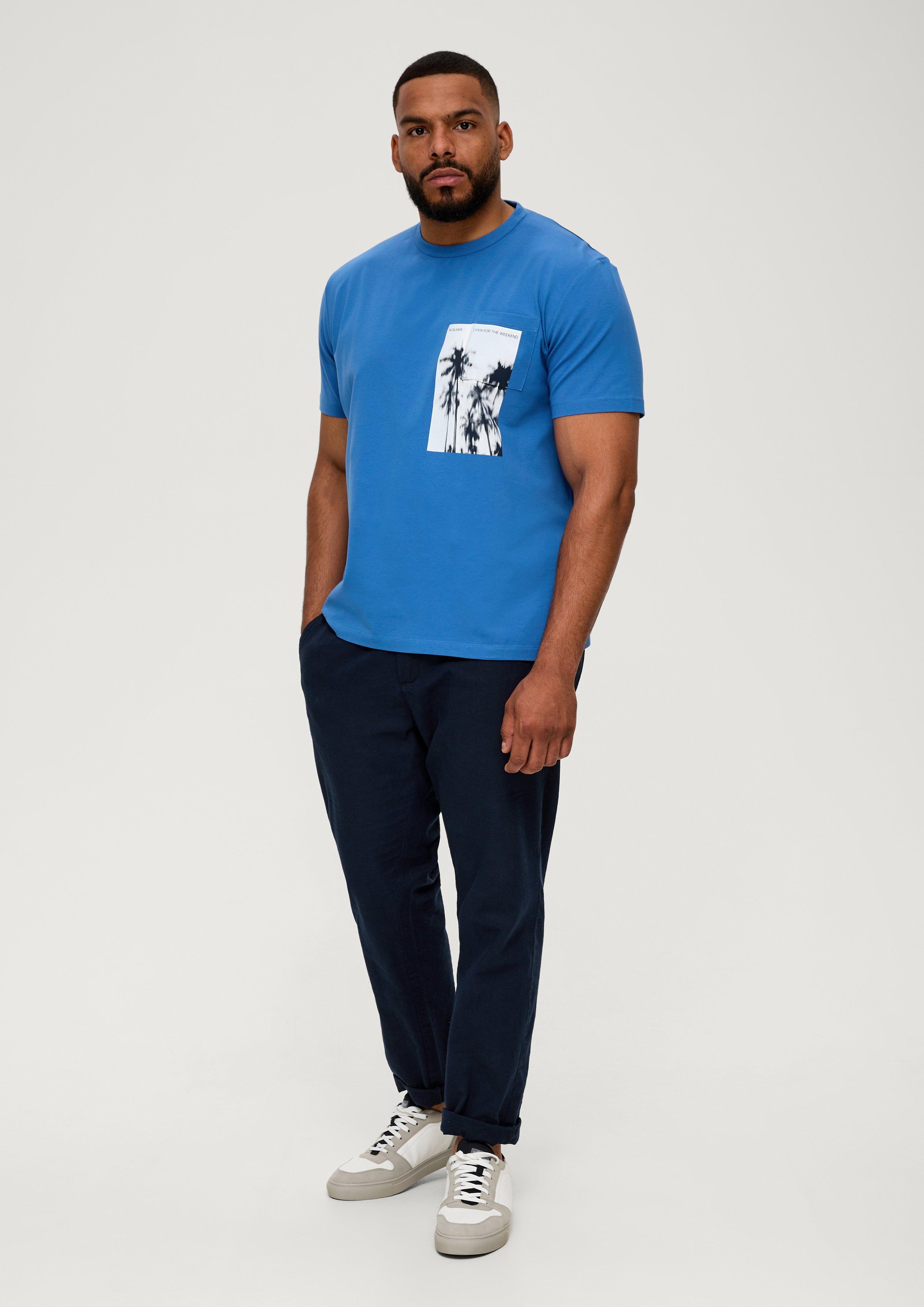 T-Shirt aus Baumwollstretch  2135628-54D1