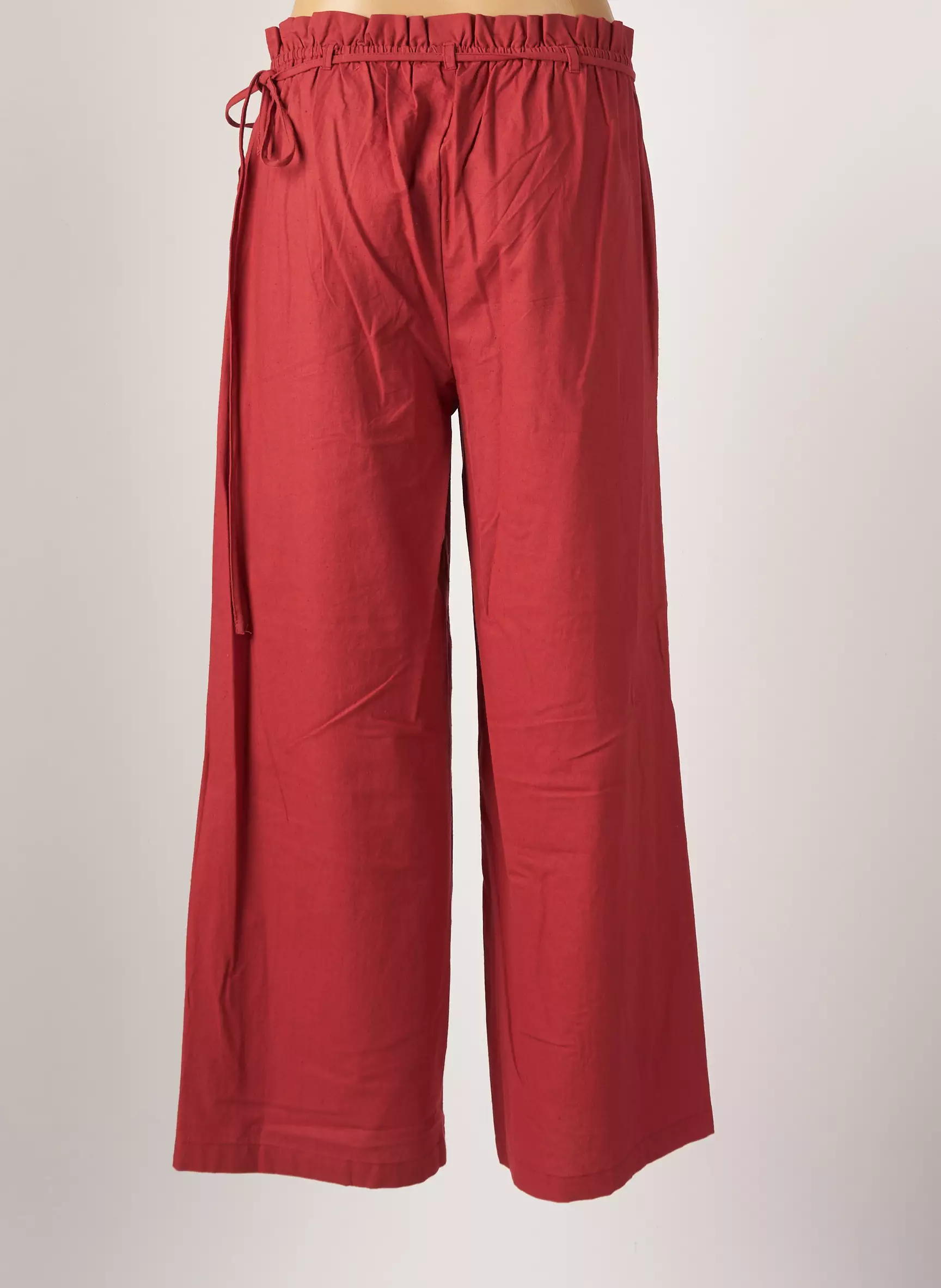 Compania Fantastica Pantalons Droits Femme couleur marron