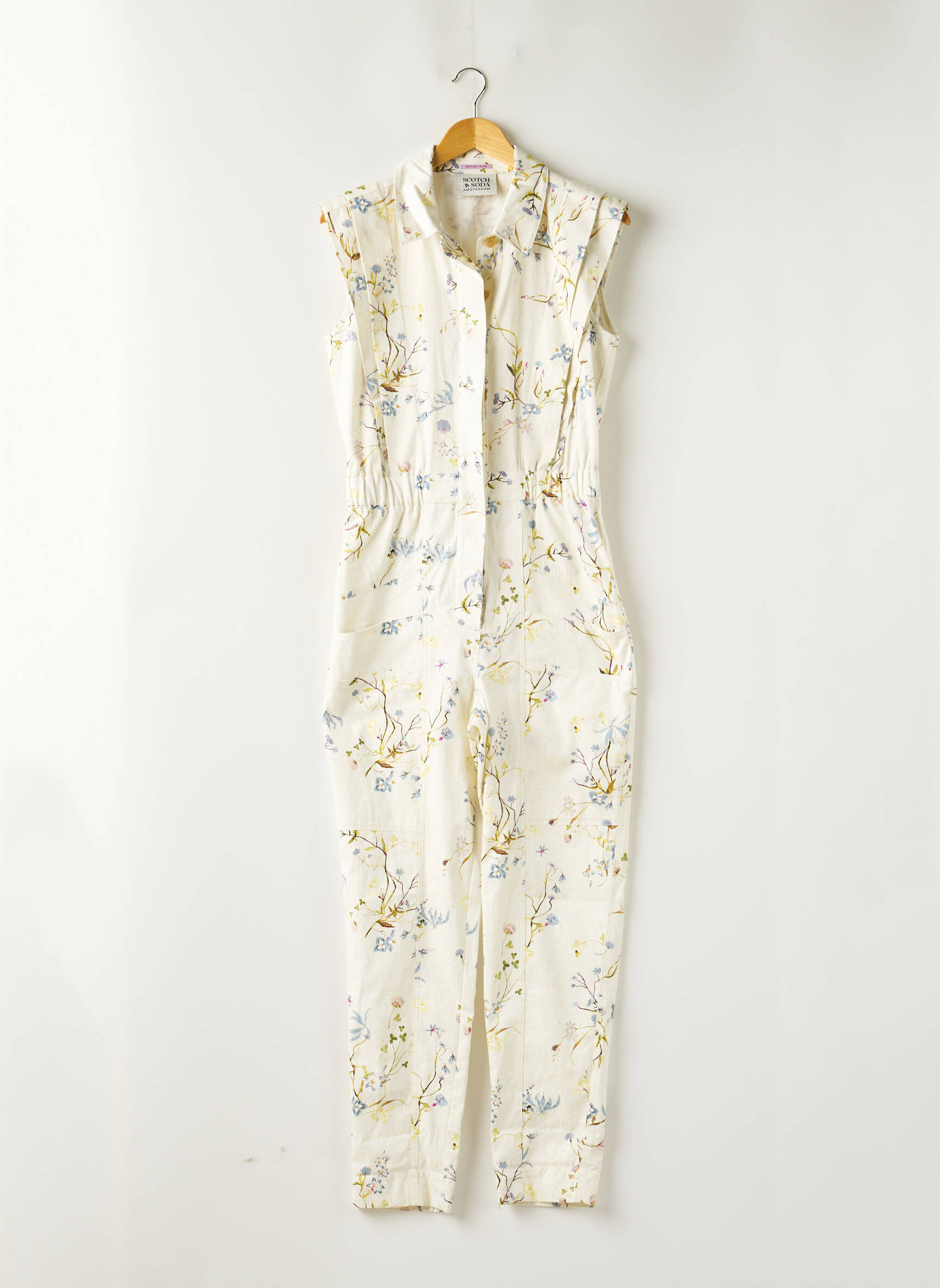 Maison Scotch Combinaisons 1 Femme couleur beige