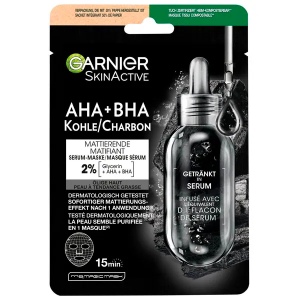 Garnier Skin maska s aktivním uhlím