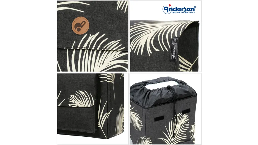 Andersen Royal  Shopper Einkaufstrolley Signe schwarz