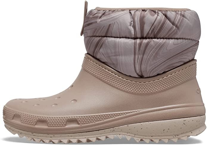 CROCS Stiefeletten beige CLASSIC NEO PUFF SHORTY BOOT