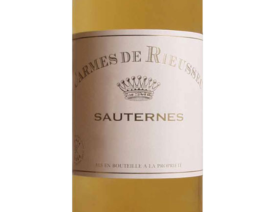 Carmes de Rieussec 2013 Bordeaux Sauternes