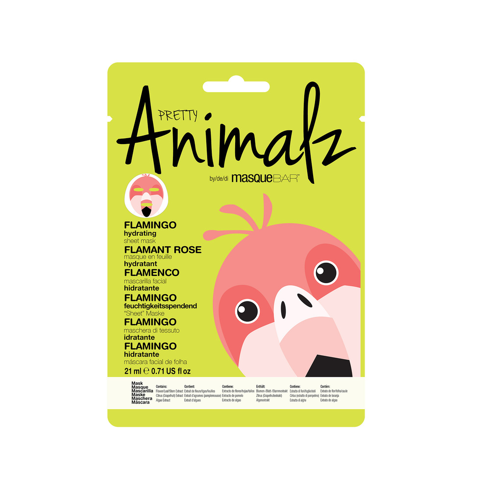 ANIMALZ Animalz - Masque Flamant Rose Masque tissu visage
