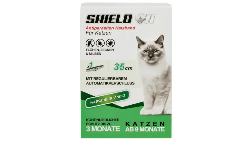 SHIELD N Ungezieferhalsband für Katzen
