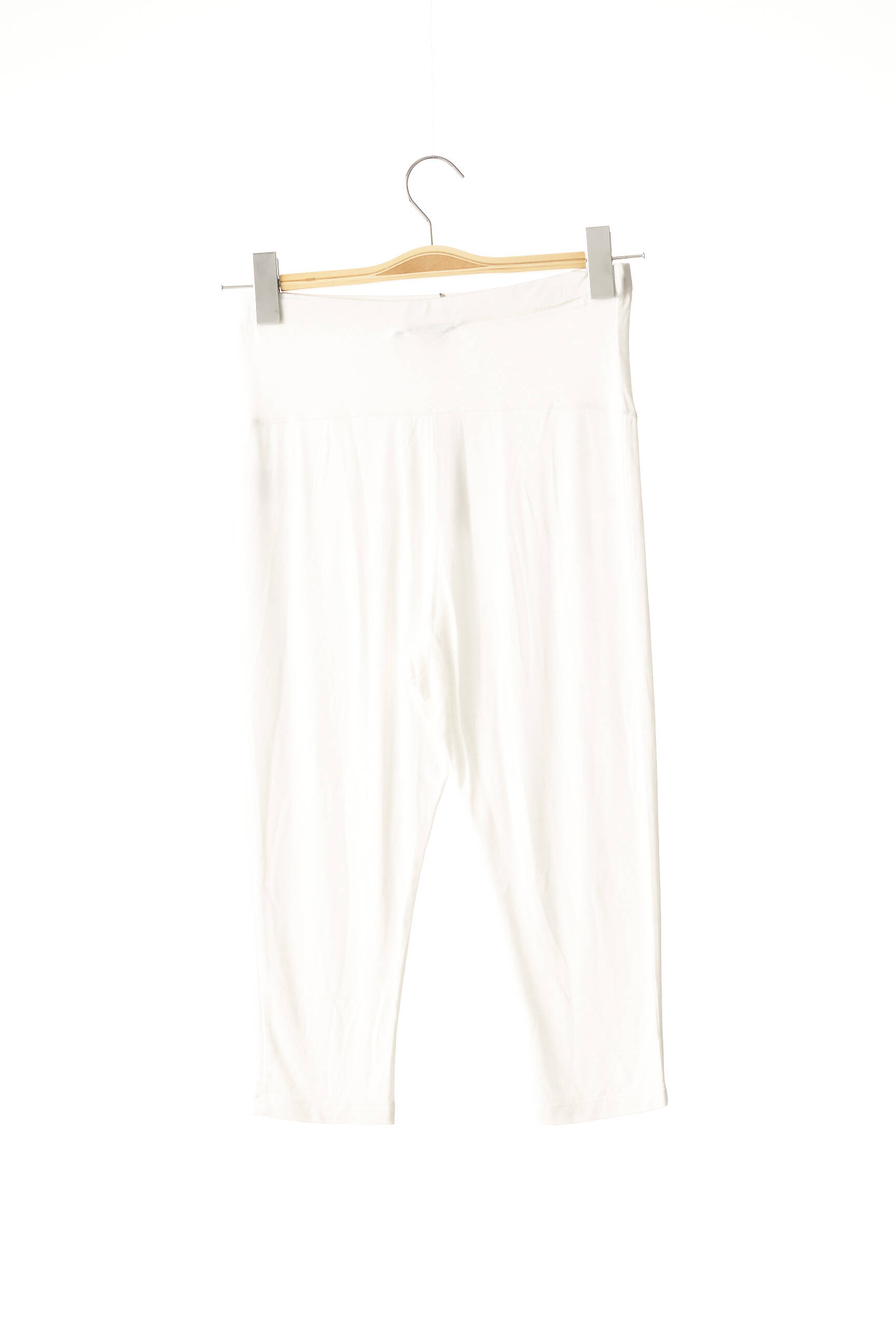 Menonove Pantalons Maternite Femme couleur blanc