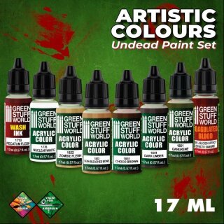 Acrylfarbe Farbset - Untote (8)