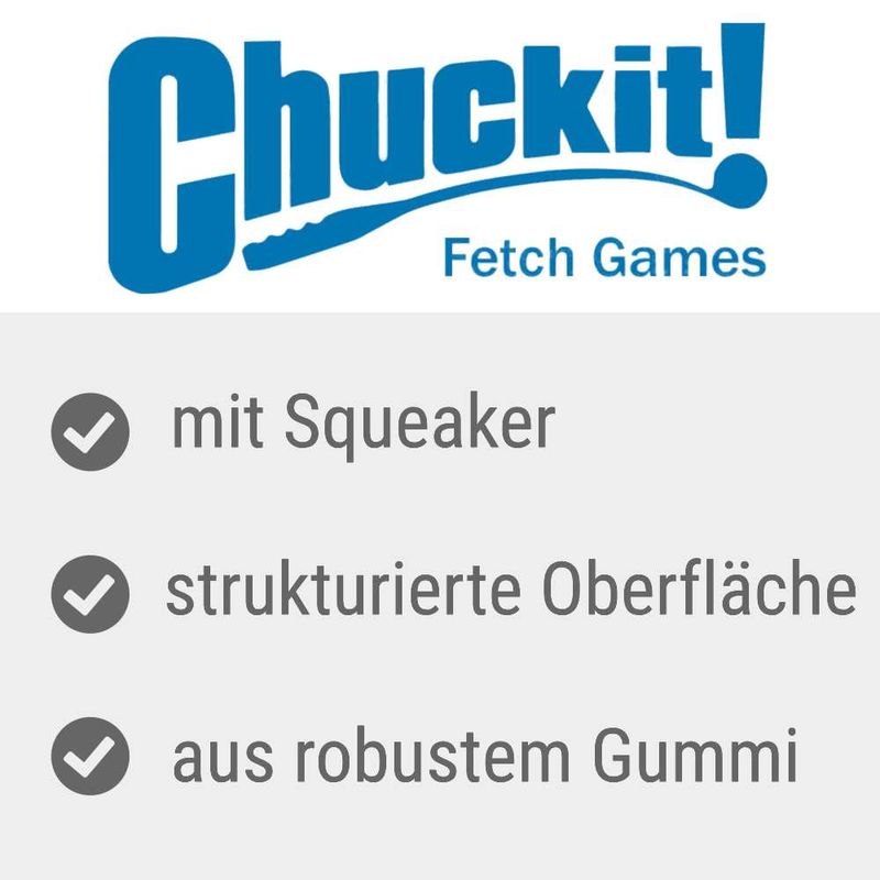 Chuckit! Ultra Squeaker Ball zu TOP-Preisen