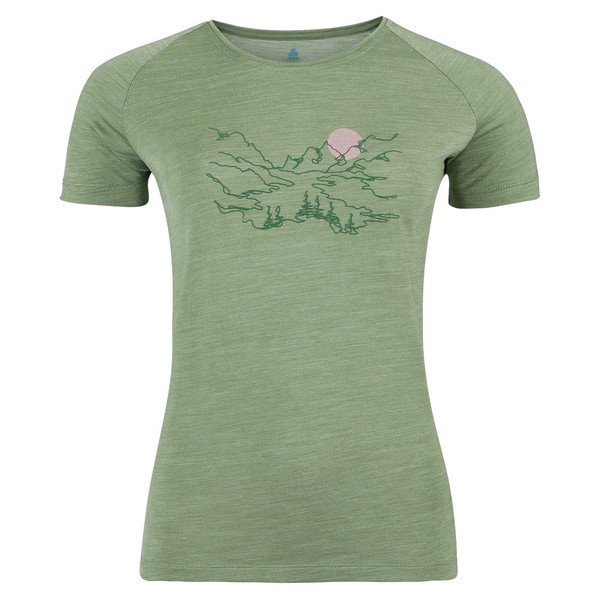 T-SHIRT CREW NECK S/S ASCENT PW 130 VALL Damen - Funktionsshirt