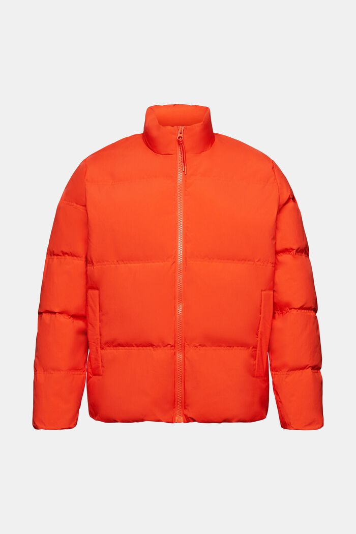 Recycelt: Pufferjacke mit Daunen