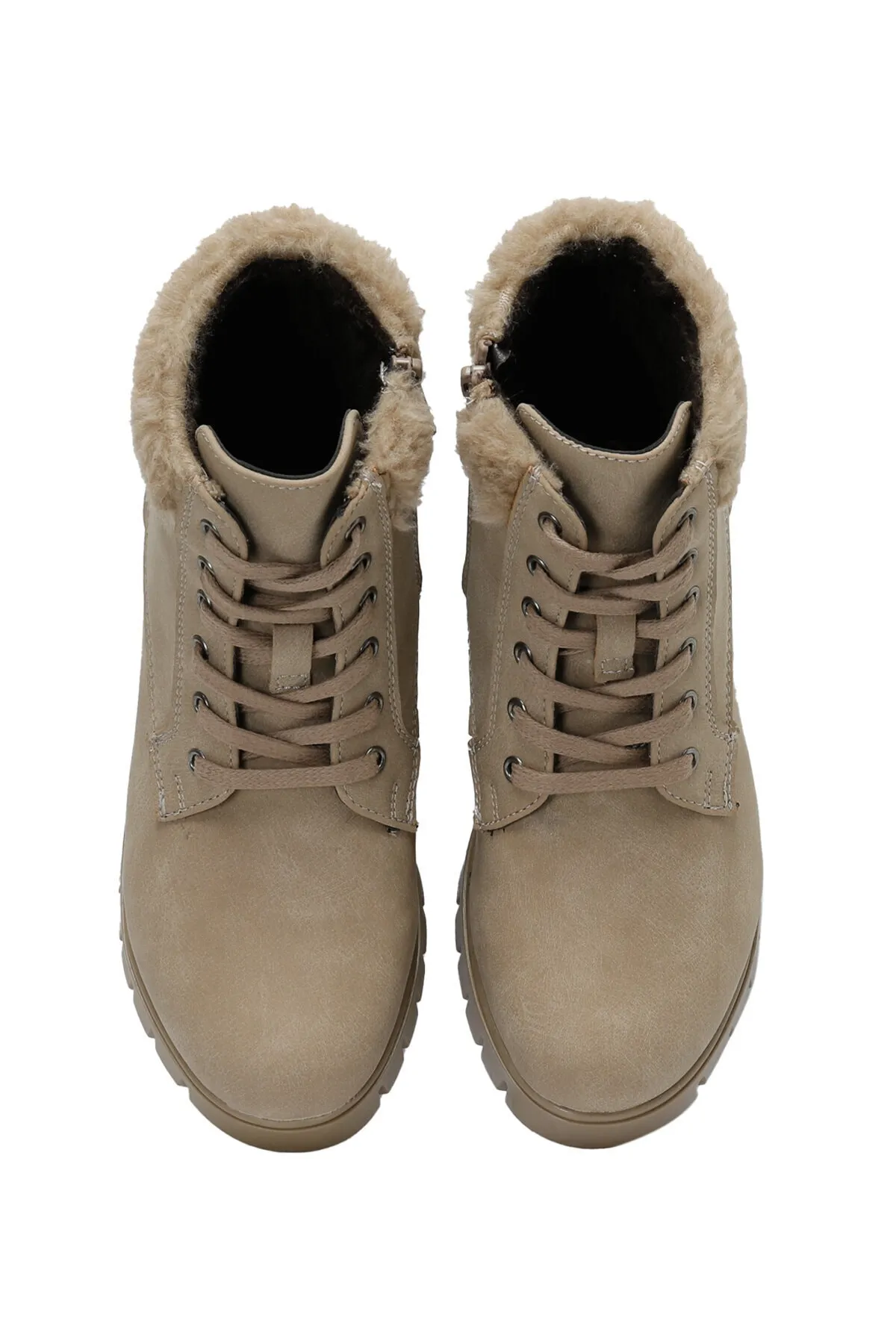 Polaris  162267.Z3PR Nerzfarbene Damenstiefel