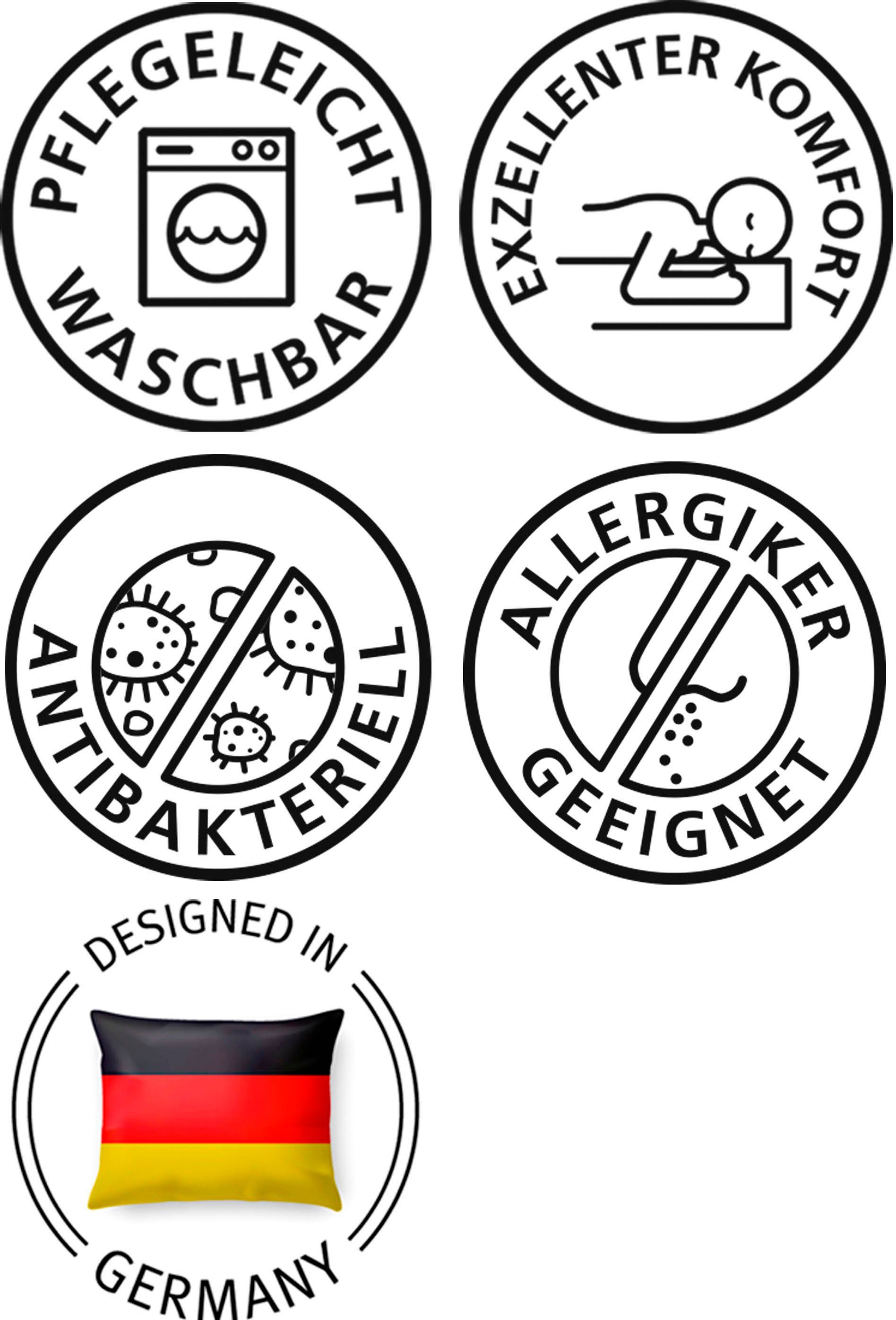 Microfaserbettdecke, Functional Antibac, Wendre, Antibakterielle Bettdecke in 135x200 cm, Bettdecke für das ganze Jahr