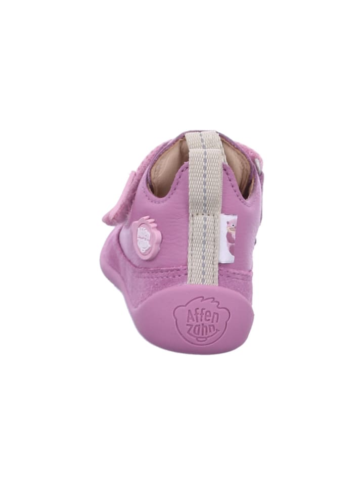 Affenzahn Mädchen Halbschuhe Halbschuh Leder Buddy Otter in Rot günstig kaufen