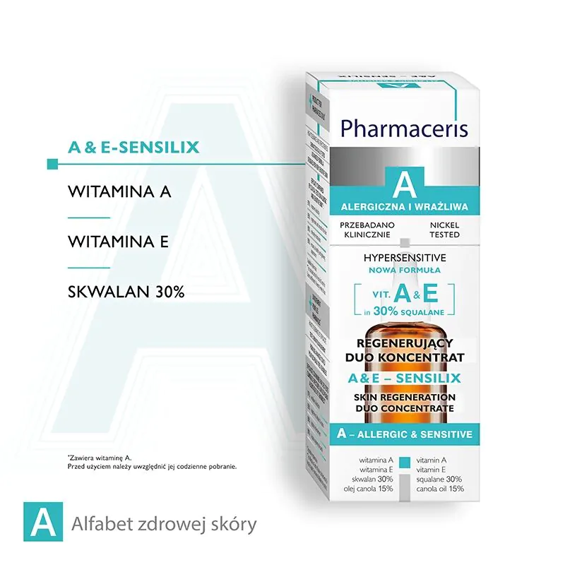 „Pharmaceris A E-Sensilix“ vitamino E koncentratas