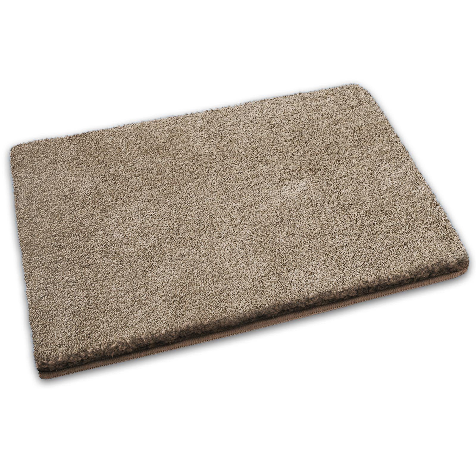 Badematte Bari Hazy, Rechteckig, In verschiedenen Farben & Größen erhältlich Karat, Höhe 30 mm, Weicher & dichter Flor, Polyester, Mikrofaser, Rechteckig, besonders weich durch Mikrofaser