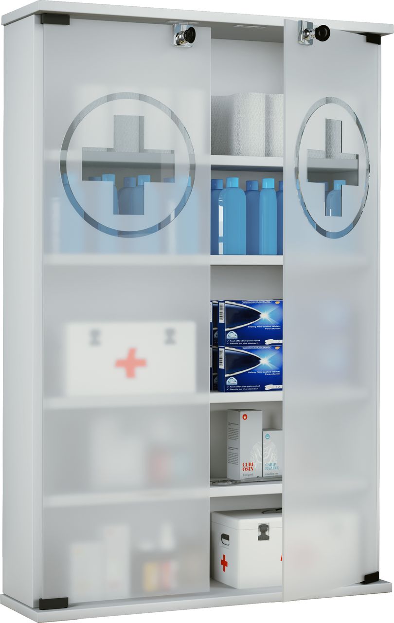 VCM Wand-Medizinschrank 