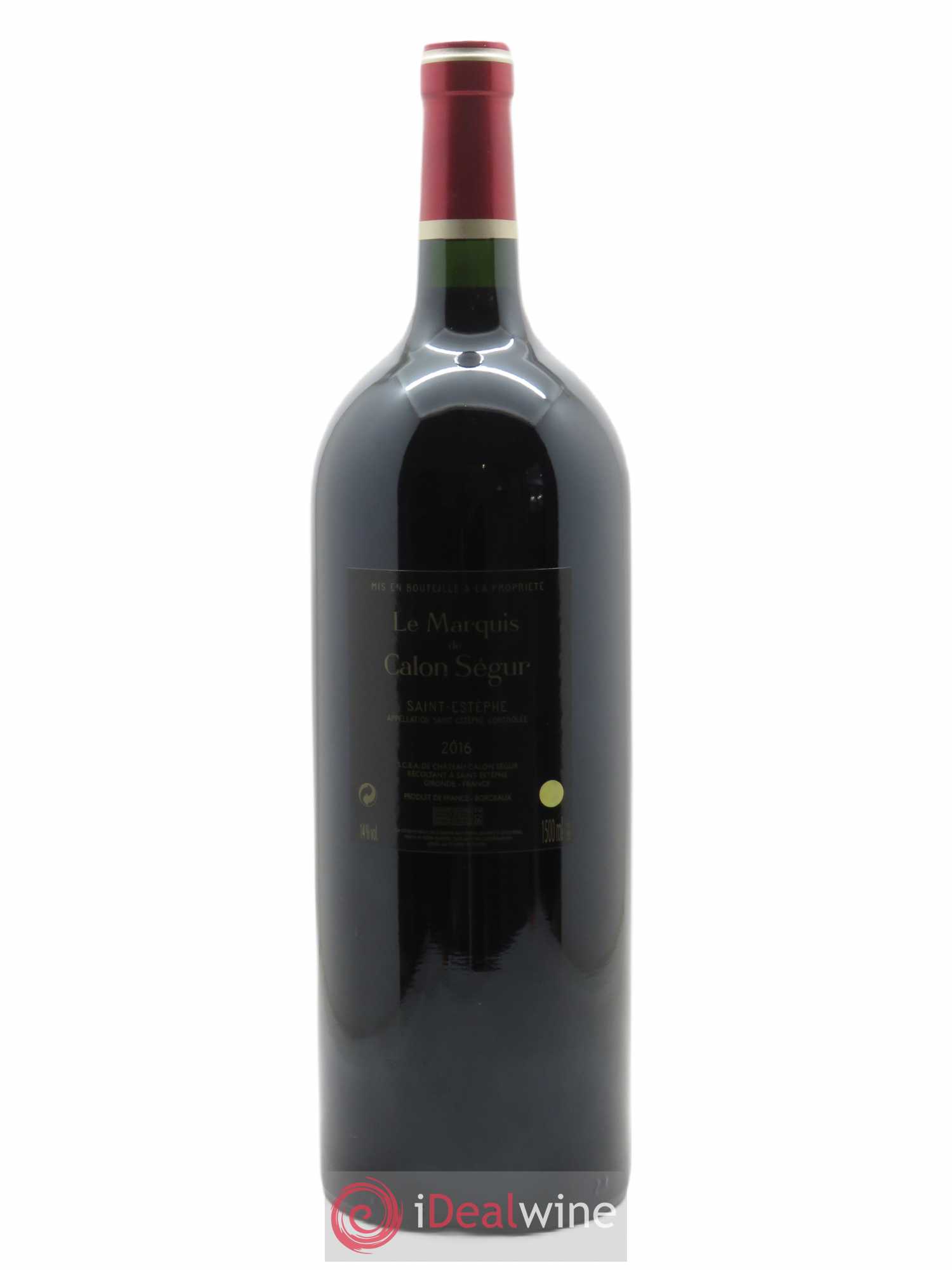 Marquis de Calon Second Vin  2016 - Lot de 1 Magnum
