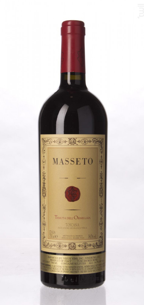 Masseto Tenuta Dell'ornellaia Vin Rouge●Toscana IGT 2018 75cl