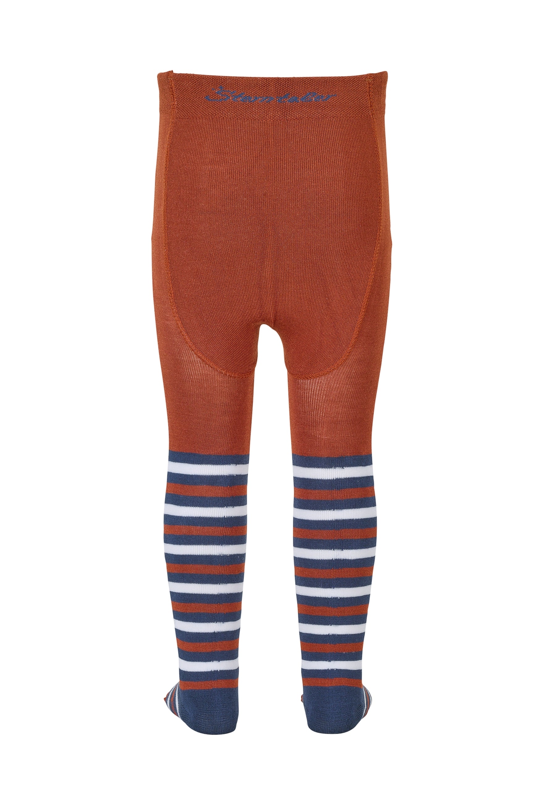 Strumpfhose 2er-Pack, Ringel und uni