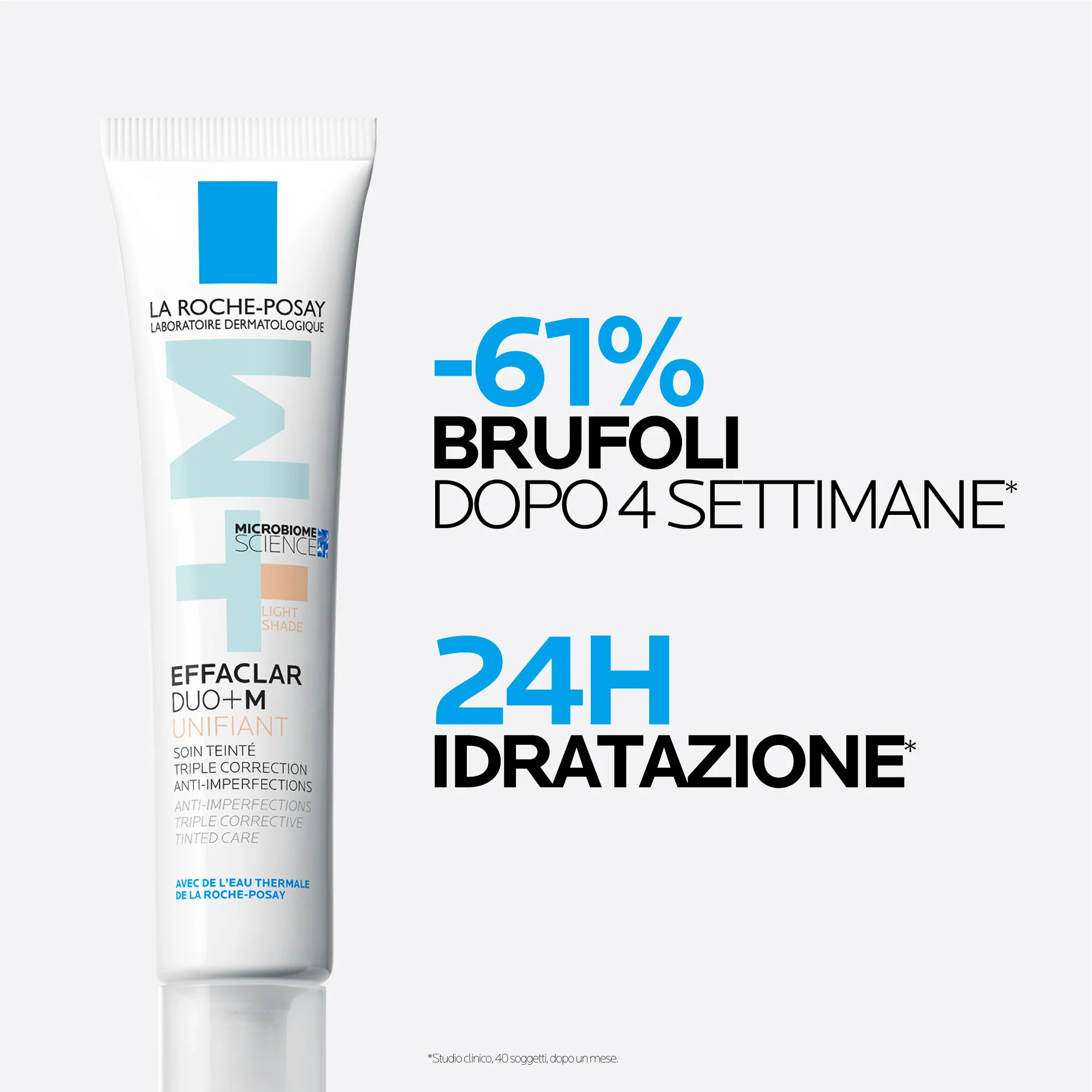 Effaclar Effaclar Duo+M Unifiant korrigerende, jevnende og rensende behandling - Farget ansiktskrem for ujevnheter