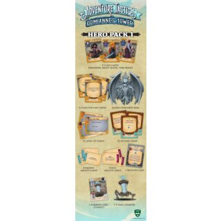 Adventure Tactics Domiannes Tower Hero Pack (EN)