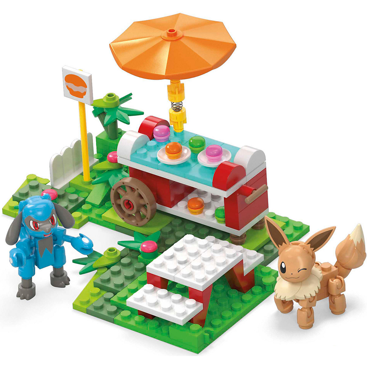 Mega Construx Pokémon Picknick Abenteuer Bauset, Konstruktions-Spielzeug