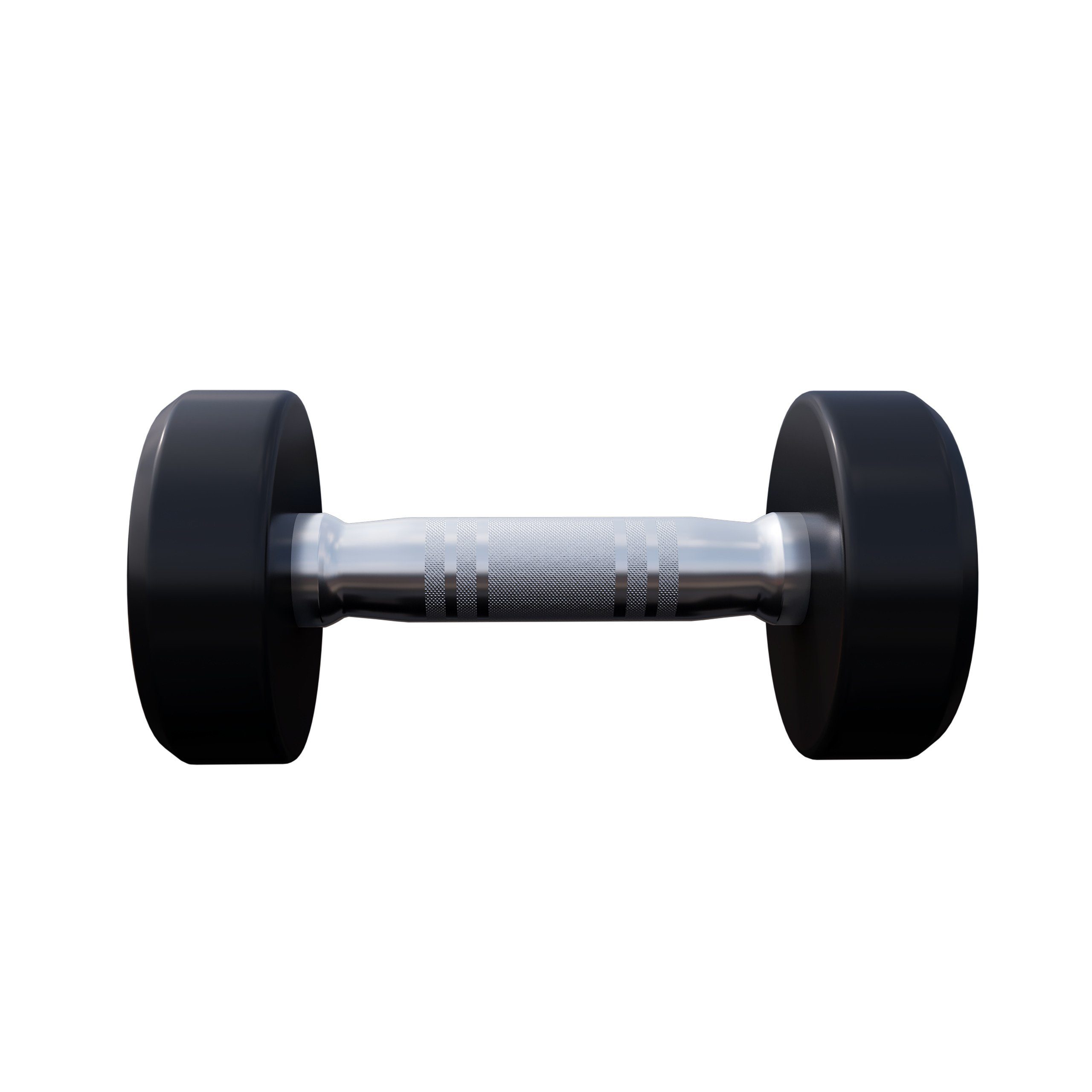 GORILLA SPORTS Kurzhantel Einzeln/2er Set, von 2,5 bis 40 kg Gewichte, Gummi, Gusseisen, Schwarz