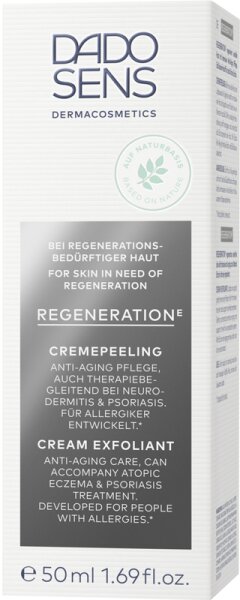DADO SENS REGENERATION E Cremepeeling Gesichtspeeling