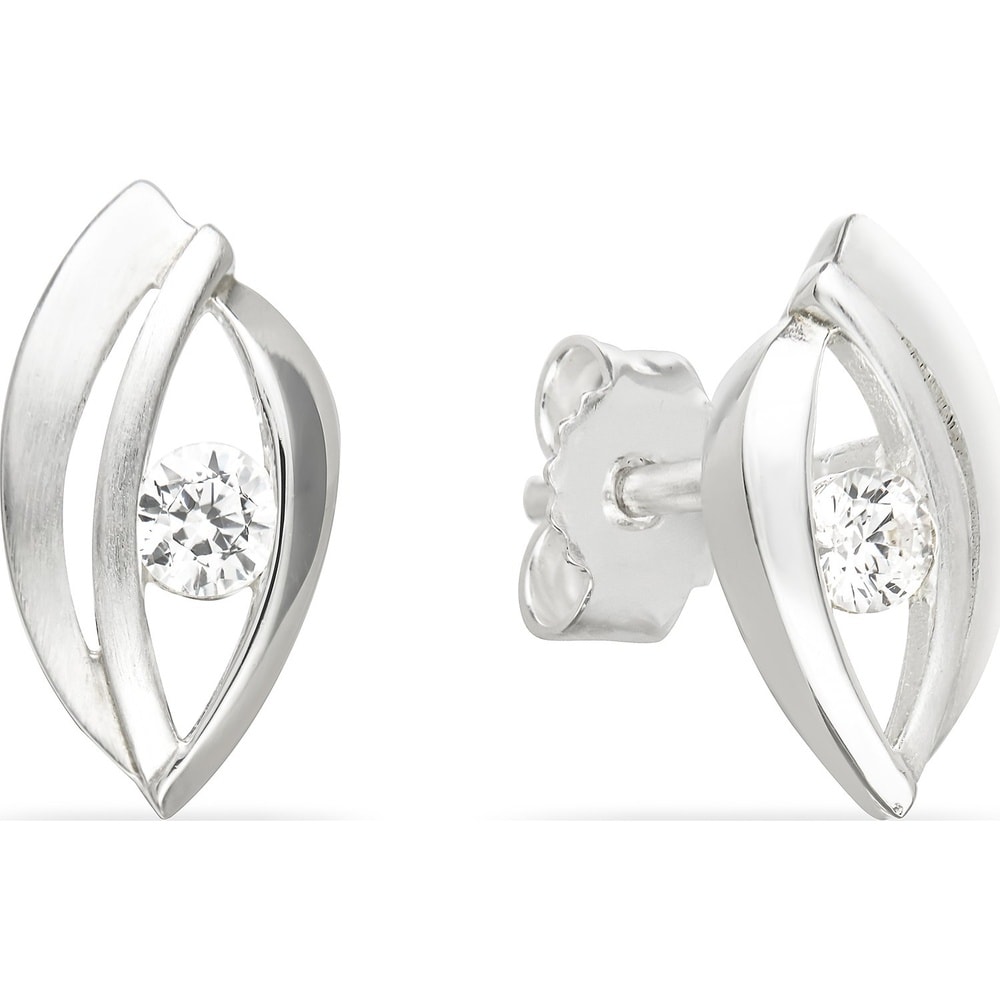 FAVS Boucles d'oreilles à fermoir à poussette 925 Argent Boucles d'oreilles