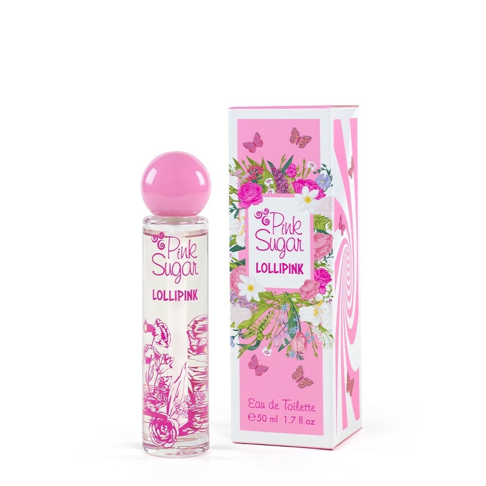 Ružový cukor Lollipink