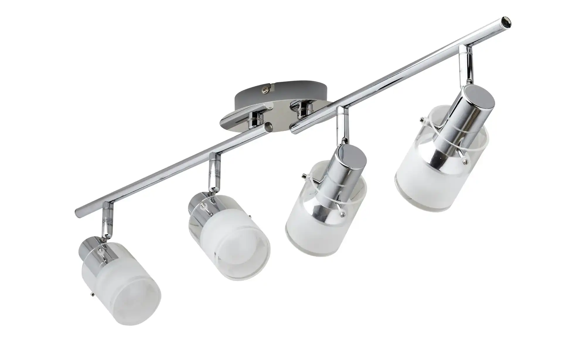 KHG LED- Deckenstrahler, 4-flammig mit Glas