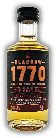 1770 Glasgow Single Malt Scotch Whisky The Original Fresh & Fruity 0,05 Liter 1770 Glasgow Single Malt Scotch Whisky The Original Fresh & Fruity 0,05 Liter  0,05	 Liter - Vol 46%